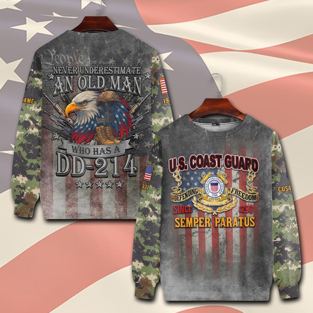 US Coast Guard, Served With Pride - Sweatshirt