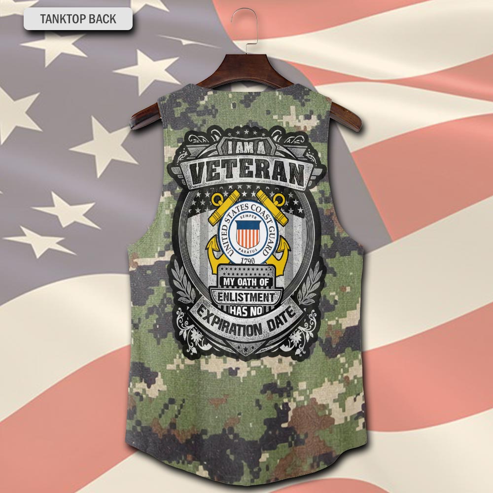 US Coast Guard, Proud To Have Served - Tank-Top - Image 3