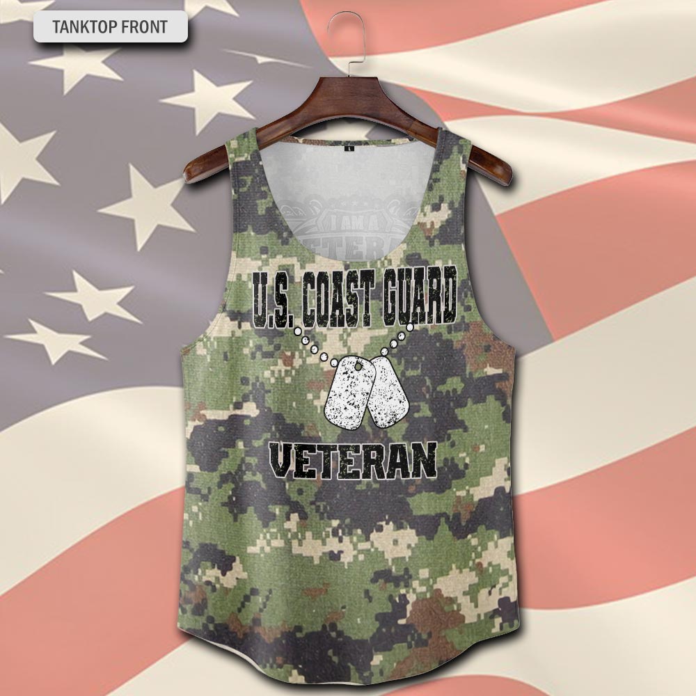 US Coast Guard, Proud To Have Served - Tank-Top - Image 2