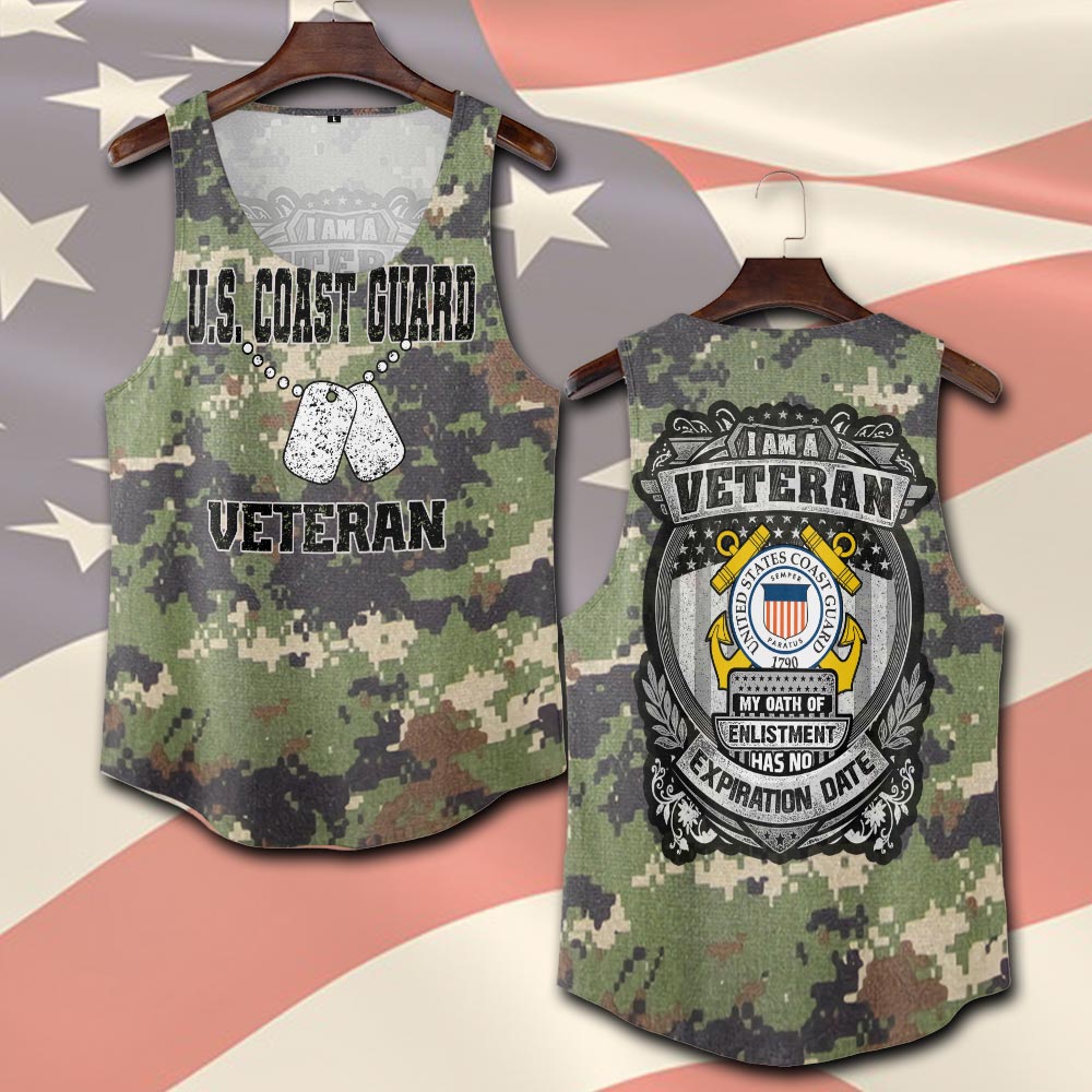 US Coast Guard, Proud To Have Served - Tank-Top