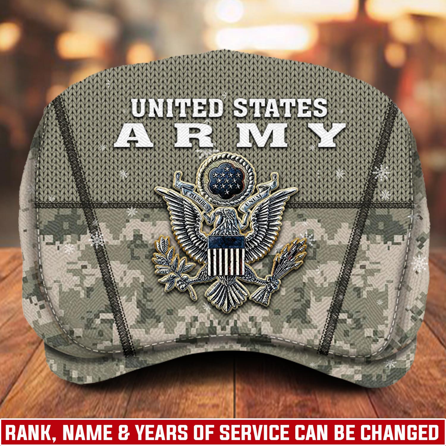 US Army, Honor, Duty, Service - Jeff Cap