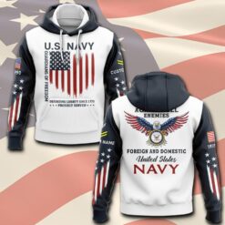 US Navy, E 9 Gold - Hoodie