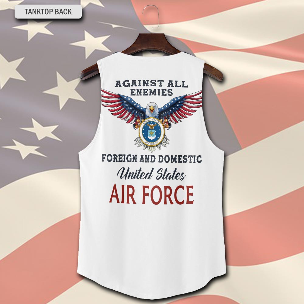 US Air Force , Always Remember, Never Forget - Tank-Top - Image 3