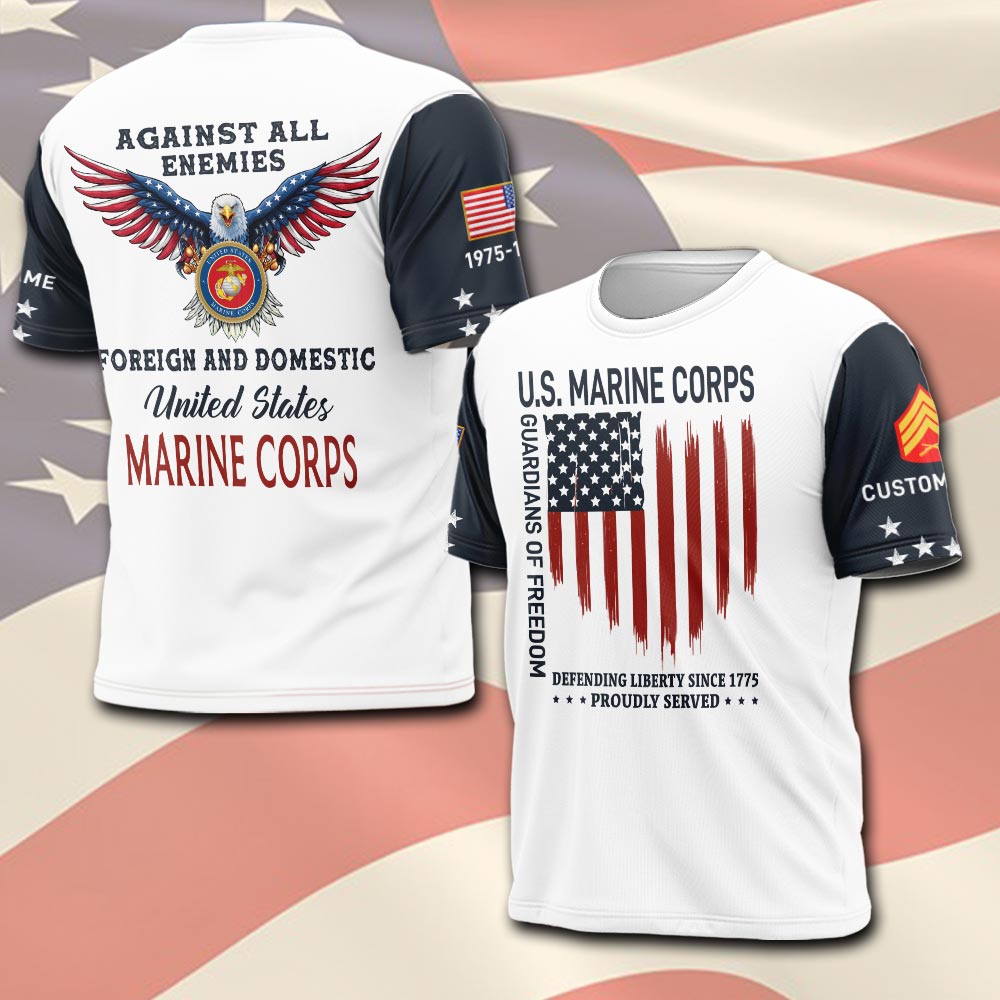US Marine Corps, All Gave Some, Some Gave All - T-Shirt