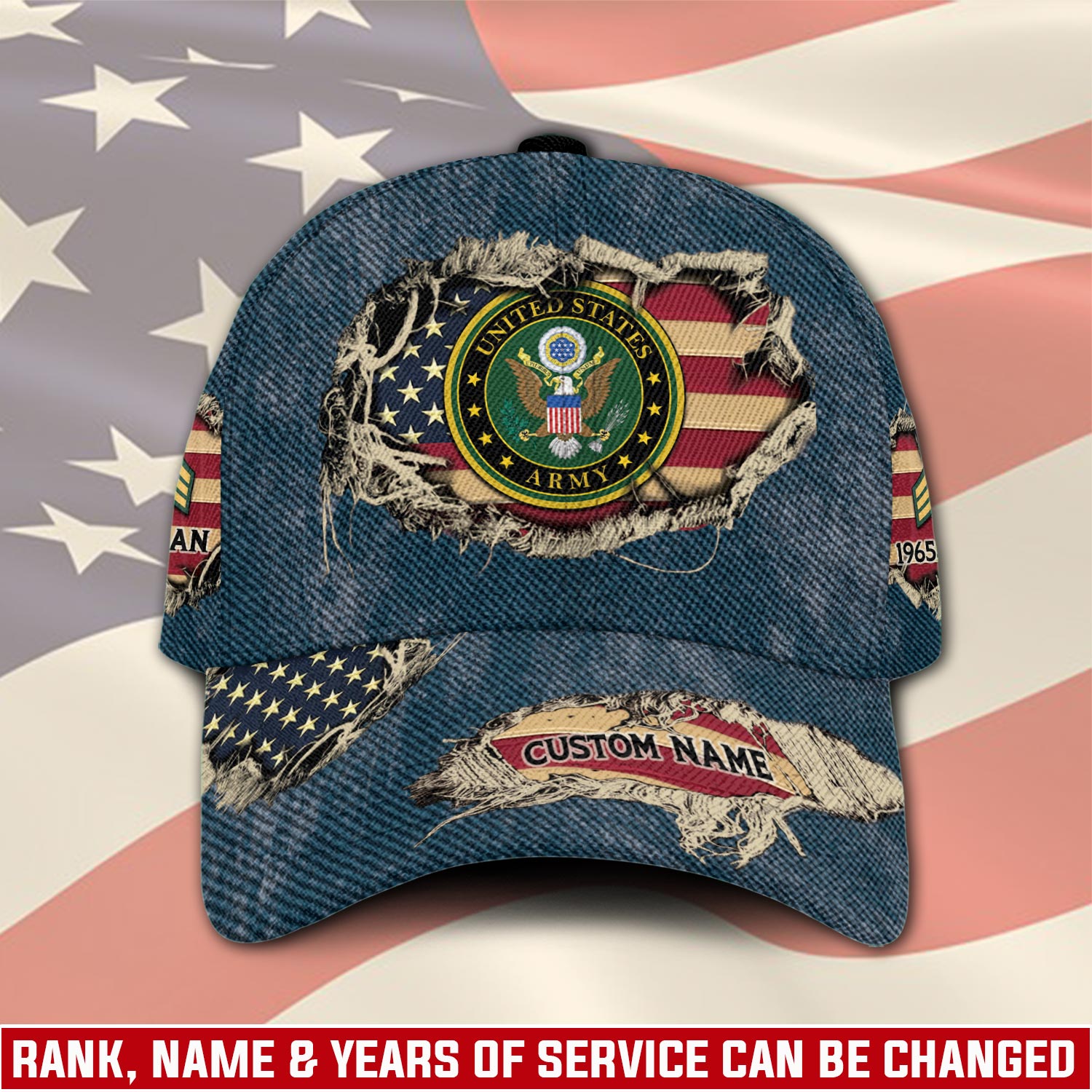 US Army, Freedom Over Fear - Classic Cap
