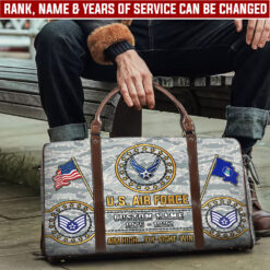 US Air Force, We Own The Sky - Travel Bag - Size S: 18 x 8.6 x 10.2 inches